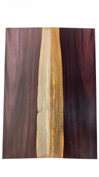 Top Mexican Rosewood,  plain A, 2-pcs. 8 mm with Sapwood